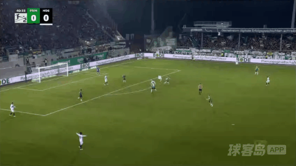 41'考尔曼破门! 慕士达 0- 1汉诺威96