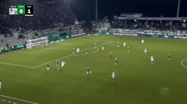 73'横田大辅破门! 慕士达 0- 2汉诺威96