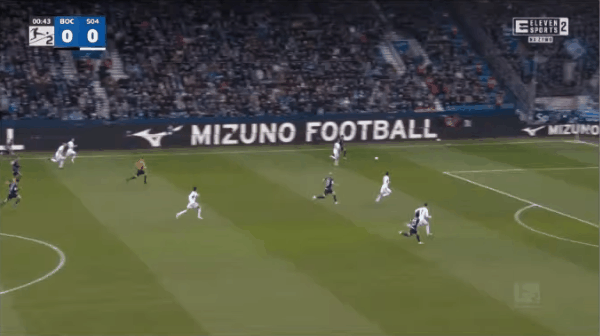 1'三好康儿破门! 波鸿 1- 0沙尔克04