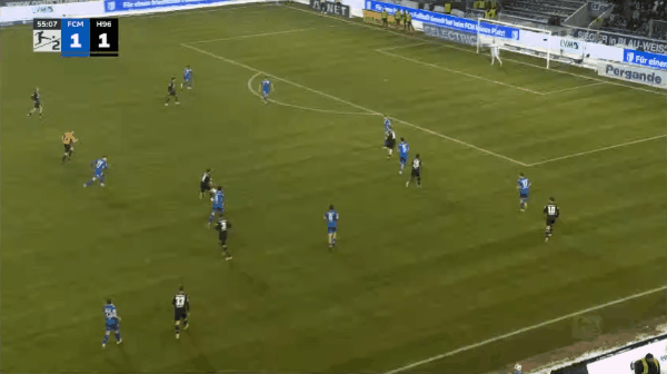 56'李珀德破门! 马格德堡 1- 2汉诺威96