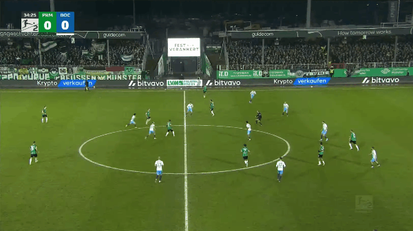 35'龙迪奇破门! 慕士达 1- 0波鸿