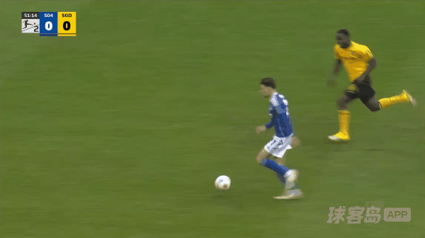 52'哲科破门! 沙尔克04 1- 0特雷斯登