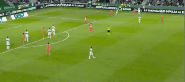 57'罗德里格斯破门! 埃尔切 1- 0皇家社会