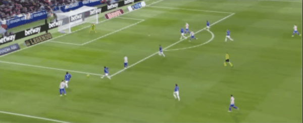 16'瑟洛特破门! 马德里竞技 1- 0奥维多