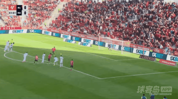 62'V.穆里奇点球破门! 皇家马略卡 1- 0奥萨苏纳