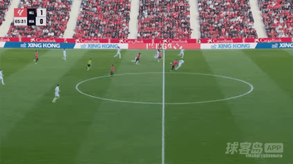 66'V.穆里奇破门! 皇家马略卡 2- 0奥萨苏纳