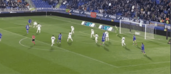 56'阿兰巴里破门! 赫塔菲 1- 0埃尔切