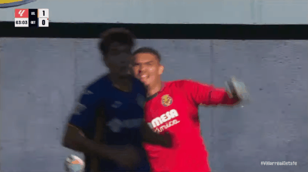 64'米考塔泽破门! 比利亚雷亚尔 2- 0赫塔菲
