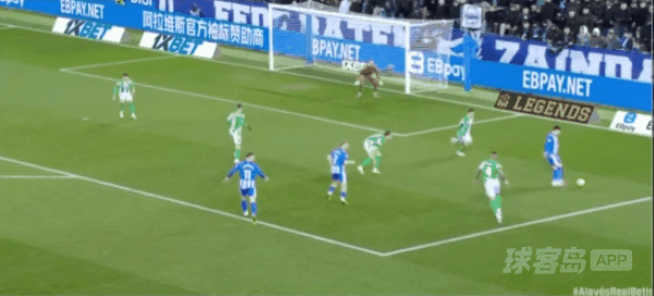 3'维森特破门! 阿拉维斯 1- 0皇家贝蒂斯