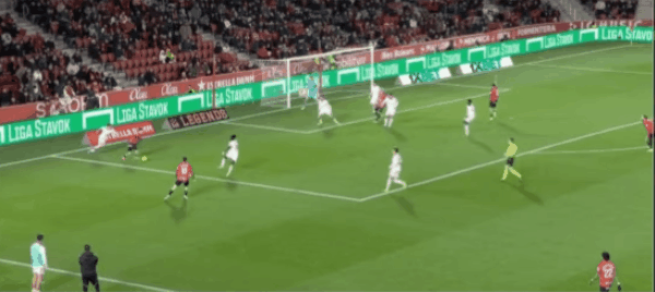 53'科斯塔破门! 皇家马略卡 2- 1塞维利亚