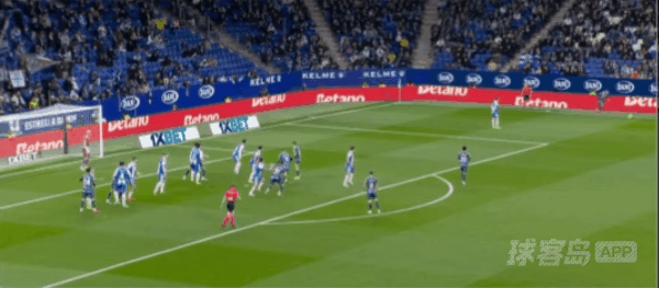 27'布兰科破门! 西班牙人 1- 1阿拉维斯