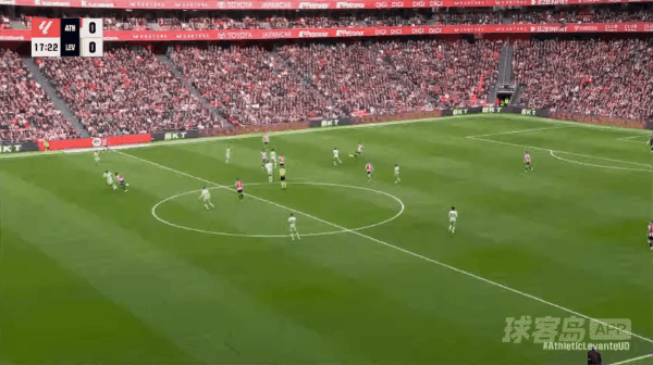 17'马图罗惨遭直红! 毕尔巴鄂竞技 0- 0莱万特
