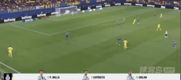 50'佩佩破门! 比利亚雷亚尔 3- 0西班牙人
