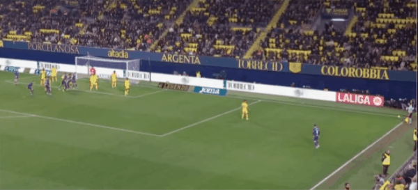 88'卡布雷拉破门! 比利亚雷亚尔 4- 1西班牙人