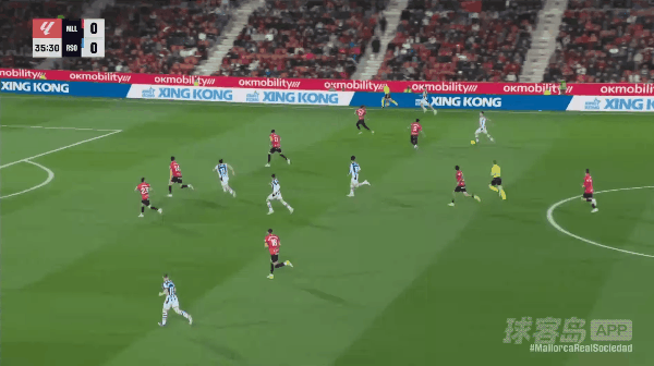 36'索莱尔破门! 皇家马略卡 0- 1皇家社会