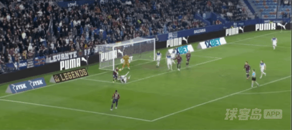 88'埃斯皮破门! 莱万特 1- 0阿拉维斯