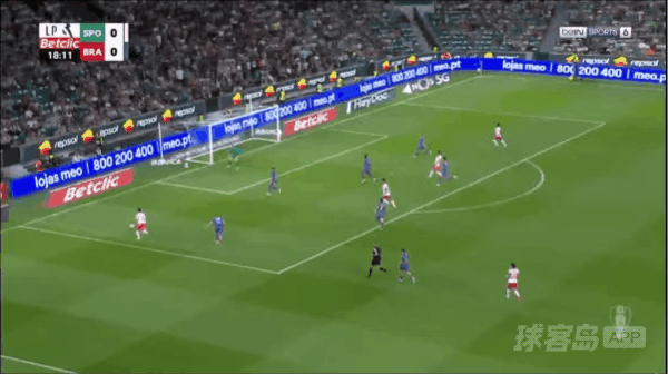 19'苏亚雷斯破门! 里斯本竞技 1- 0布拉加