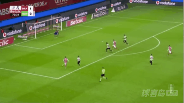 71'奥尔塔破门! 布拉加 2- 0摩里伦斯