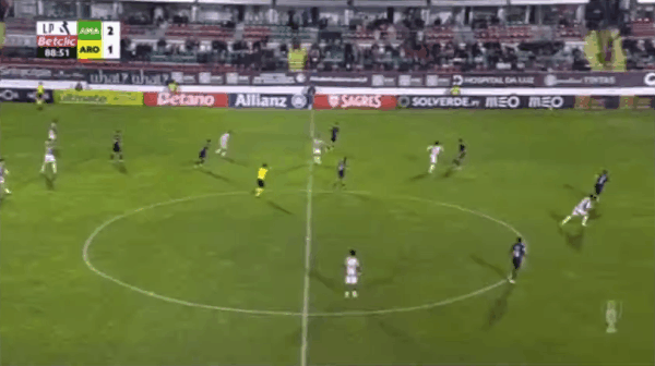 89'皮尼奥破门! 阿马多拉之星 3- 1阿罗卡