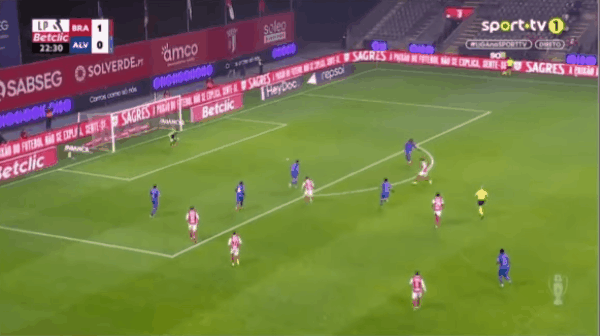 23'扎拉尔破门! 布拉加 2- 0艾华卡