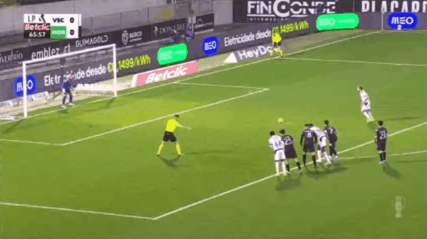 66'萨穆点球破门! 吉马良斯 1- 0摩里伦斯