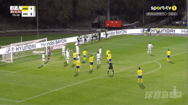 56'冈萨雷斯破门! 阿罗卡 2- 2吉马良斯