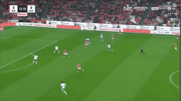 16'施耶德鲁普破门! 本菲卡 1- 0艾华卡