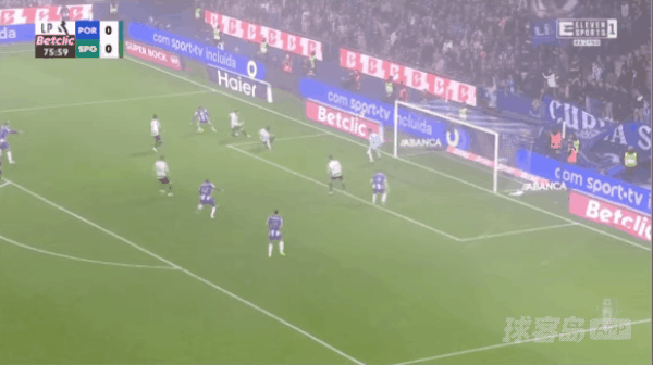 76'弗法纳破门! 波尔图 1- 0里斯本竞技