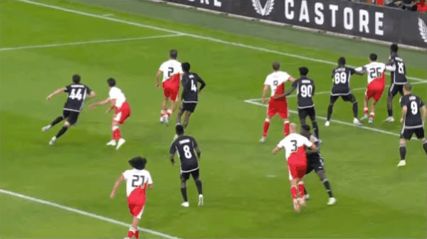 46'霍莱曼斯破门! 乌德勒支 2- 0谢里夫