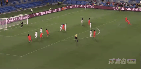 75'高瑜珍破门! 韩国女足 3- 0伊朗女足