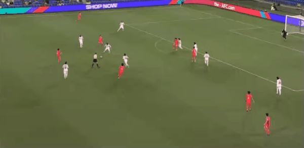 37'崔宥莉破门! 韩国女足 1- 0伊朗女足