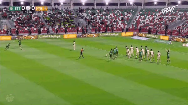 10'登贝莱破门! 达曼协作 1- 0费哈