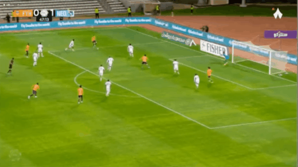 48'本齐亚破门! 费哈 1- 1新未来城体育