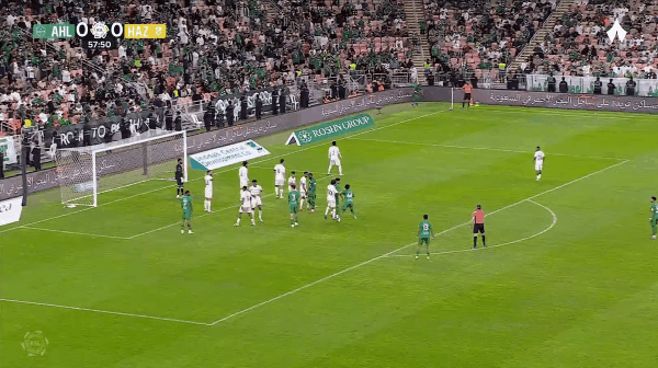 58'托尼破门! 吉达国民 1- 0艾哈斯姆
