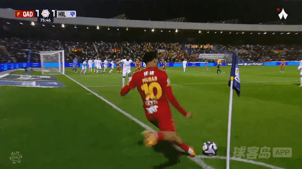 76'奎利诺斯破门! 卡达西亚 2- 1利雅得新月