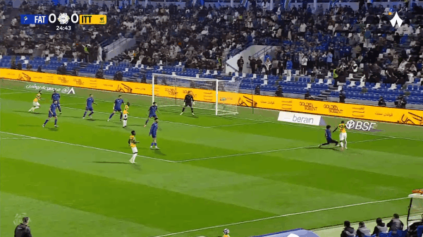 25'谢赫里破门! 阿尔菲斯 0- 1吉达联合