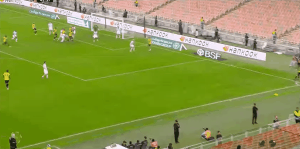 43'坎特破门! 吉达联合 2- 0阿科多