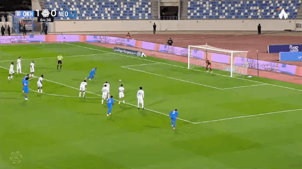 85'拉卡泽特点球破门! 阿科多 1- 1新未来城体育