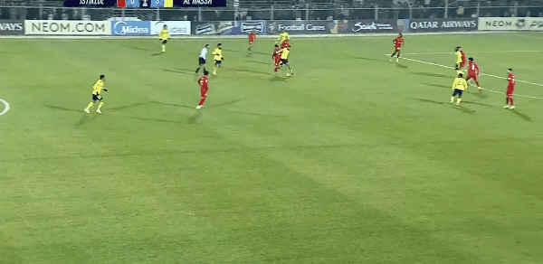 92'叶海亚破门! 伊提洛尔 0- 4利雅得胜利