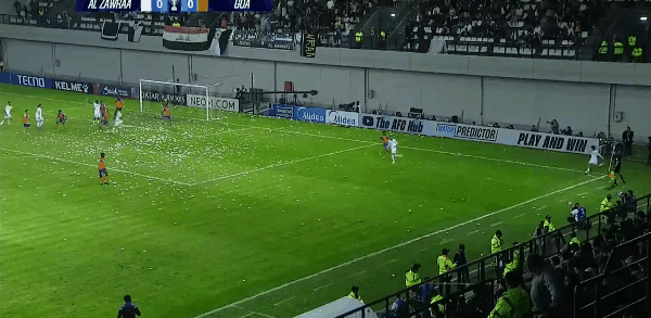 38'拉阿德破门! 扎瓦拉 1- 0果阿