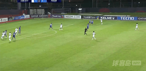 62'阿努尔破门! 狮城水手 2- 2万隆