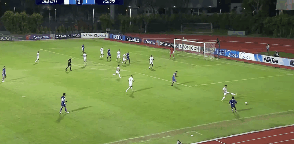 56'荣格破门! 狮城水手 1- 2万隆