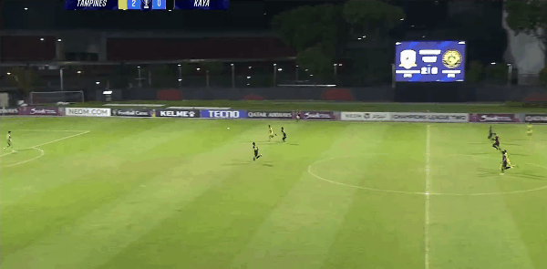 47'布哈吉尔破门! 淡宾尼斯队 3- 0卡雅FC