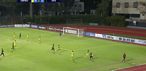 85'阿德利乌龙破门! 淡宾尼斯队 4- 3卡雅FC