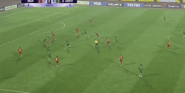 68'阿卜杜勒卡齐姆破门! 纳萨夫 1- 1萧塔