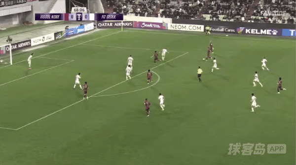 69'武藤嘉纪破门! 神户胜利船 1- 0FC首尔