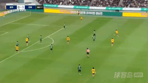 70'弗里德约森破门! 光州FC 1- 1全北现代