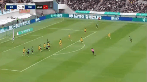 49'李洞俊破门! 光州FC 0- 1全北现代