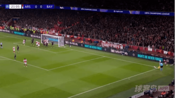22'廷贝尔破门! 阿森纳 1- 0拜仁