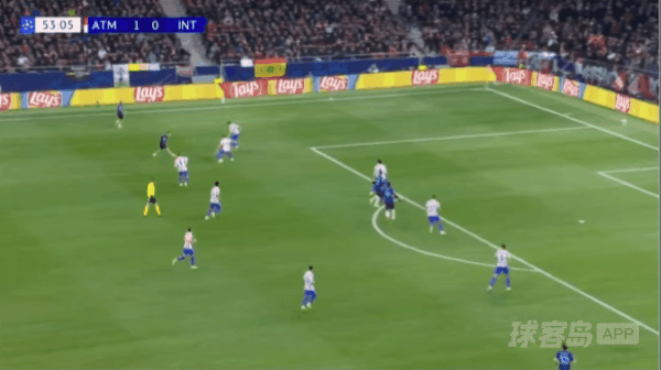 54'杰林斯基破门! 马德里竞技 1- 1国际米兰